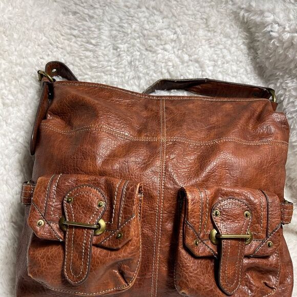 Nine West Vintage America Collection. Large Brown shoulder bag - Picture 3 of 12